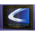 Framed Motivational Poster "Above & Beyond", 30 x 24
